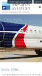 Mobile Screenshot of magna-aviation.com